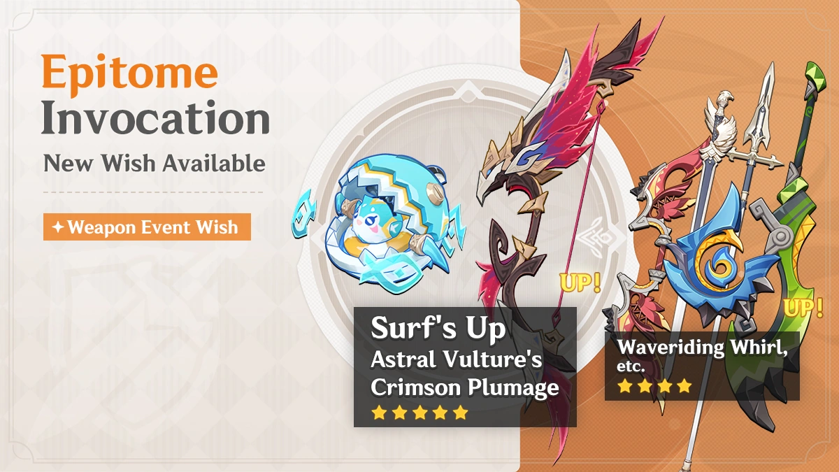 Genshin Character wish banner 3 - KQM